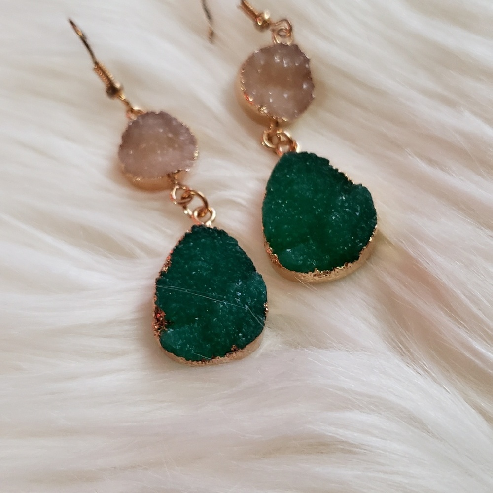 New Druzy Earrings! - Picture 3 of 4